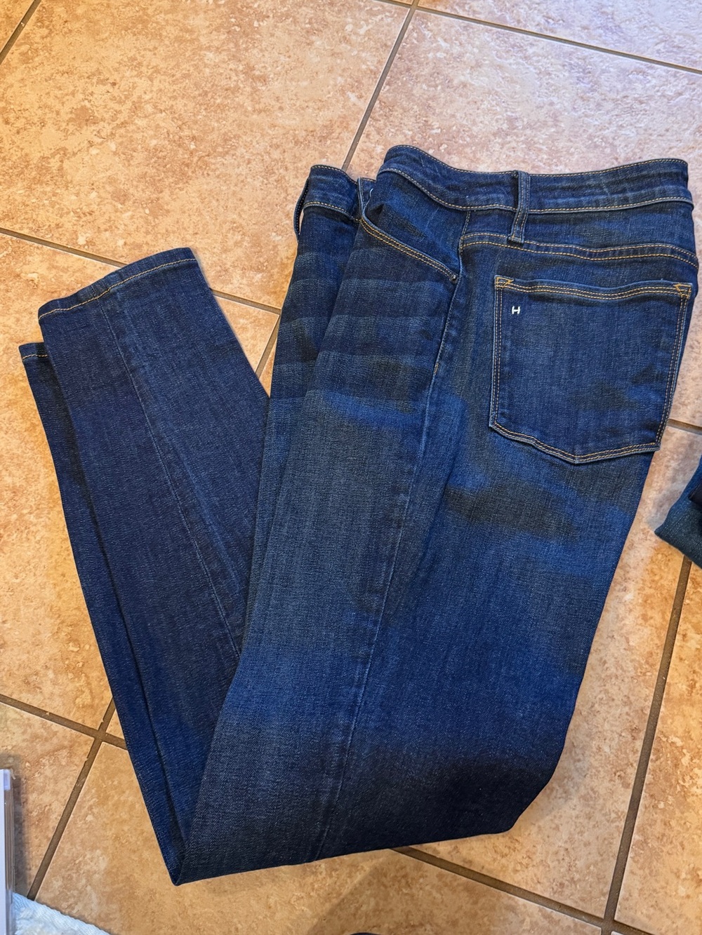 Classic Dark Blue Skinny Jeans